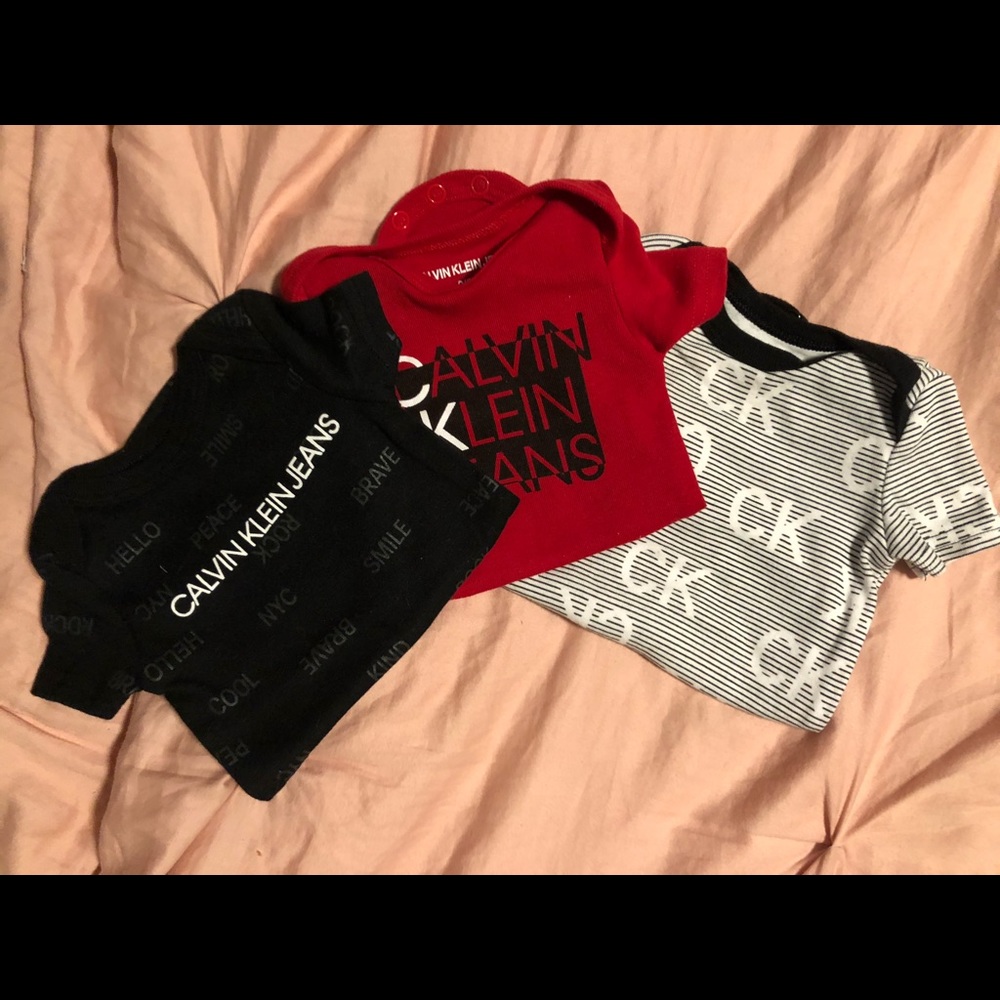 Calvin Klein onesies
